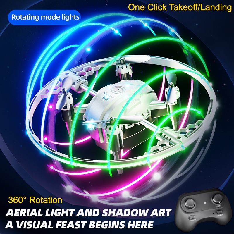 Drone Rc Land - 360° Rotating Stunt Aircraft Intelligent Return