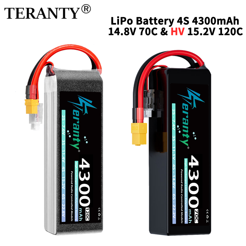 Drone Rc Truck - TERANTY 4S Lipo Battery 4300mAh 14.8V