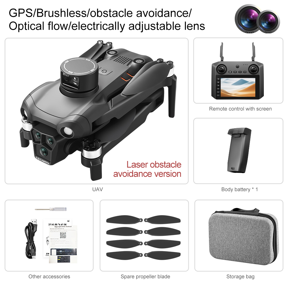 U193 GPS Drone With 4.5inch LC - Drone Top Rc recension och pris