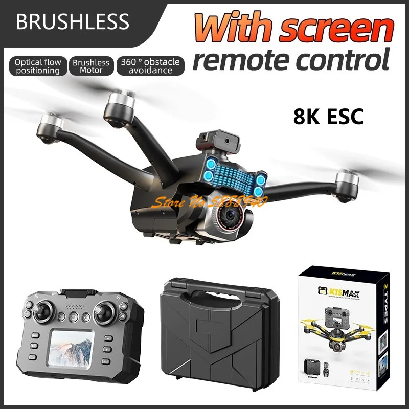 8K ESC Brushless Remote Contro - Drone Rc With Screen recension och pris