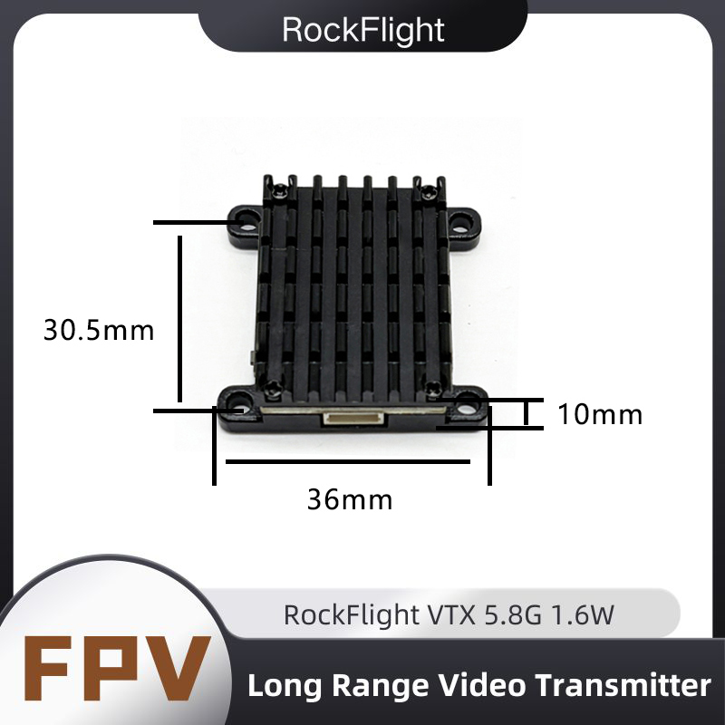 RockFlight TX663 VTX 5.8G 48CH - Drone Rc Remote Control recension och pris