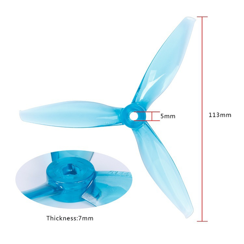 GEMFAN Freestyle 5144 5.1 Inch - Rc Motor Drone recension och pris