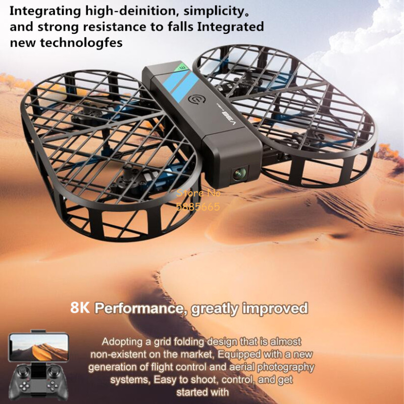 8K HD Camera 360° Protection O - Drone Rc With Screen recension och pris