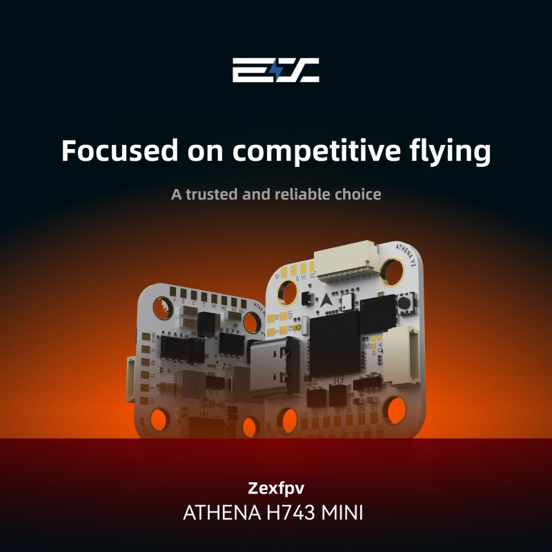 ZEX ATHENA H743 Mini Flight Co - Betaflight Flight Controller recension och pris