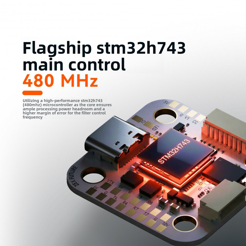 ZEX ATHENA H743 Mini Flight Co - Betaflight Flight Controller recension och pris