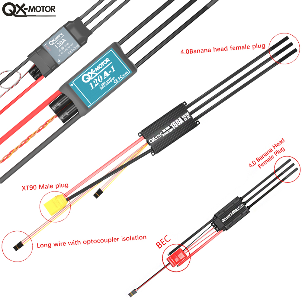 QX-MOTOR Brushless ESC series  - Drone With Rc 2 recension och pris