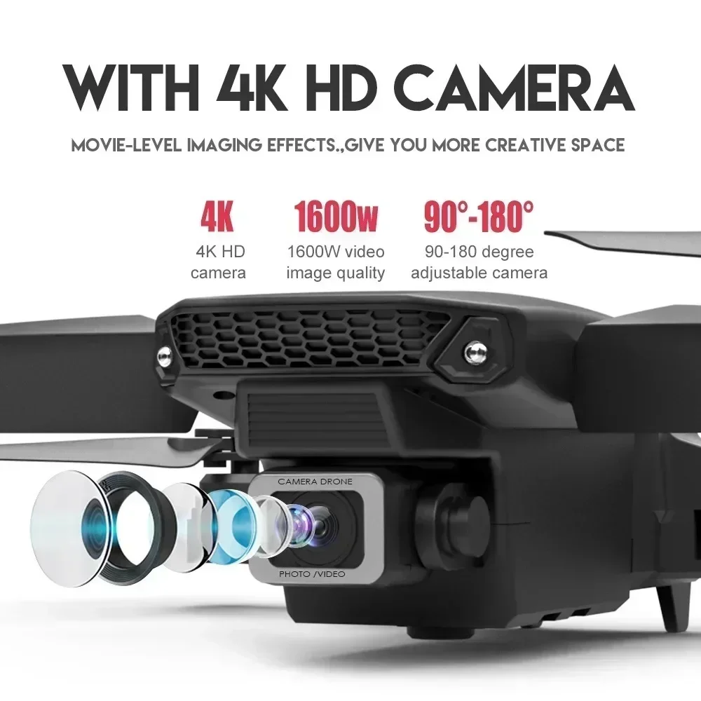 E88 Pro WIFI FPV Drone Wide An - Drone Rc E88 Pro recension och pris