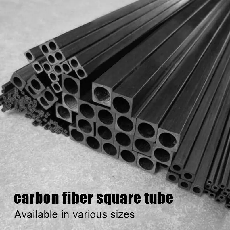 10x10mm Carbon Fiber Square Tu - Drone Rc Land recension och pris