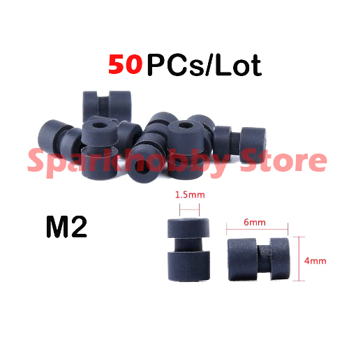 50PCS M2 Anti-Vibration Washer - Drone Ball Rc recension och pris