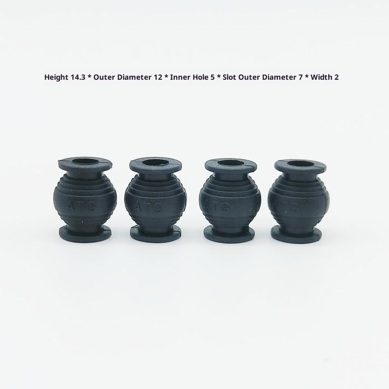 5Pcs Black Gimbal Rubber Dampi - Drone Ball Rc recension och pris