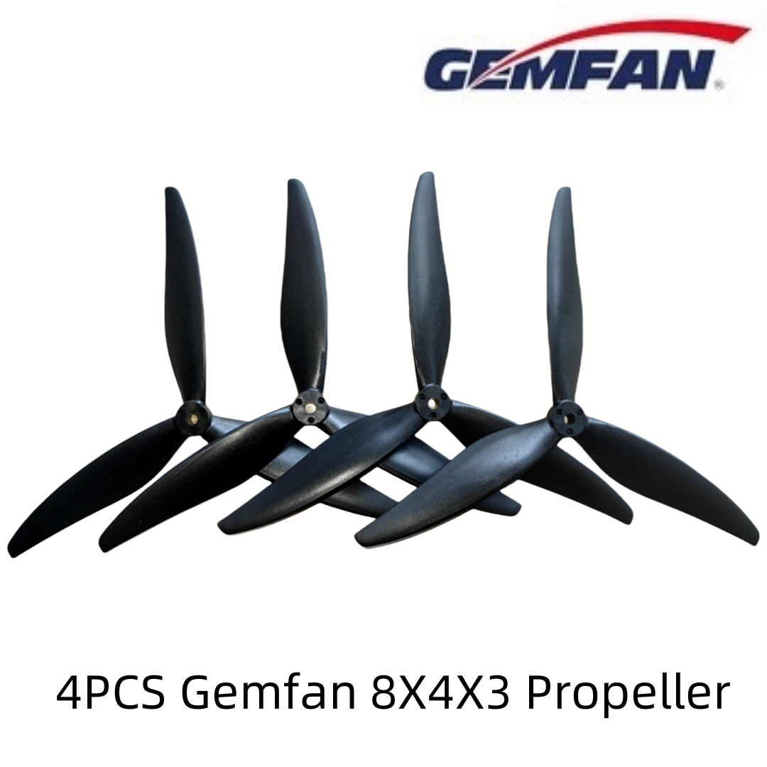 4PCS Gemfan 8040 8X4X3 3-Blade - Rc Motor Drone recension och pris