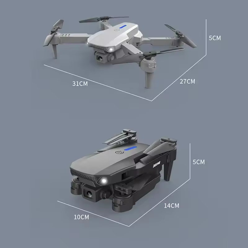 2026 New E88 Pro RC Drone 4K 1 - Drone Rc E88 Pro recension och pris
