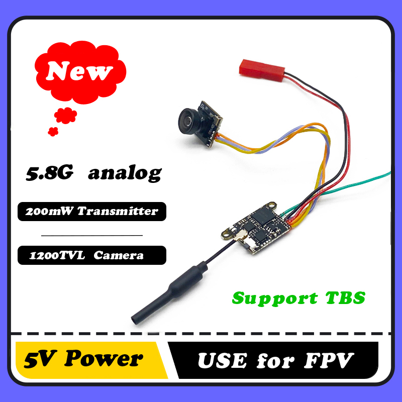 SLONWAKE 5.8G 1200TVL FPV Came - Drone Rc Controller And Receiver recension och pris