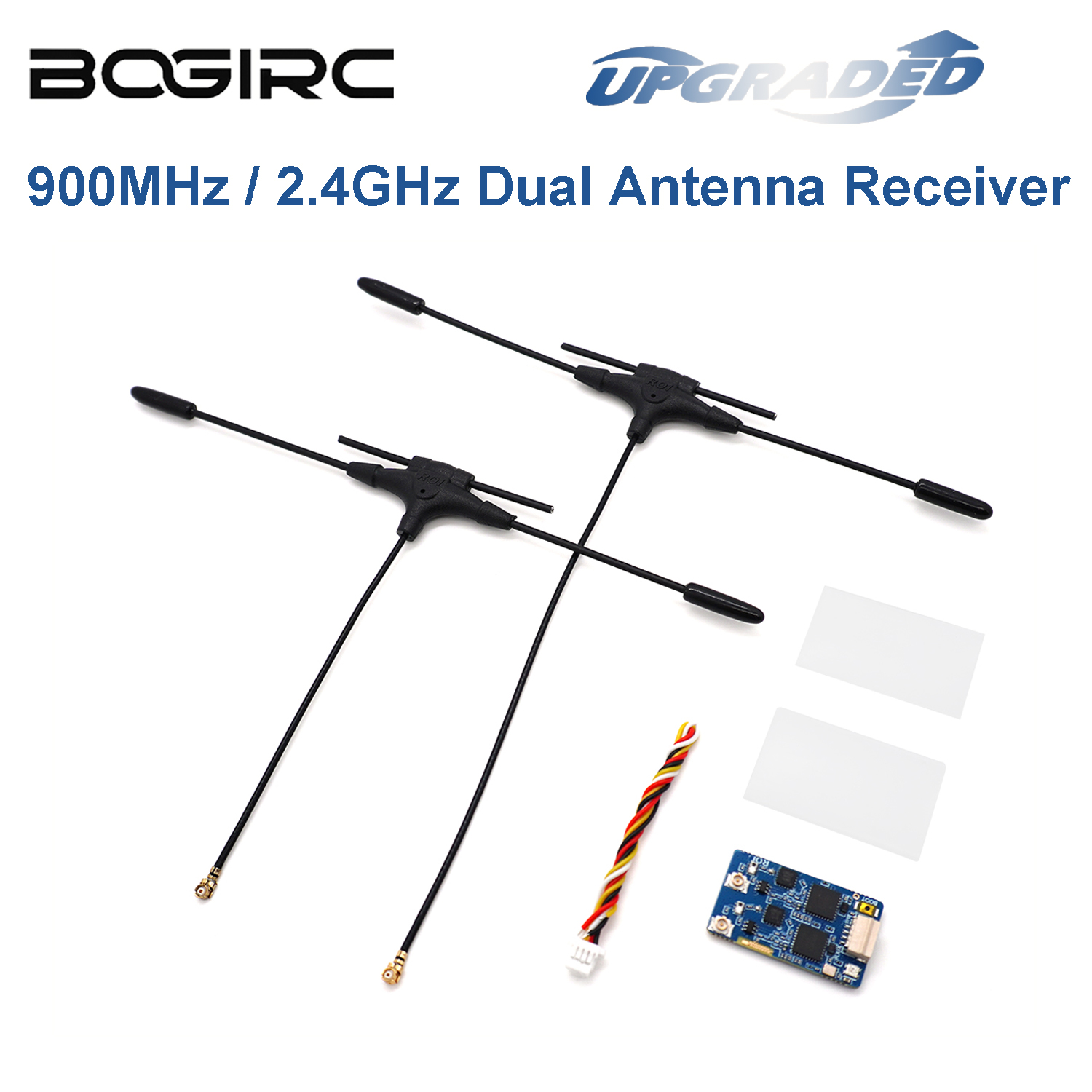 BOGIRC ExpressLRS RX Dual Ante - Drone Rc Frequency recension och pris