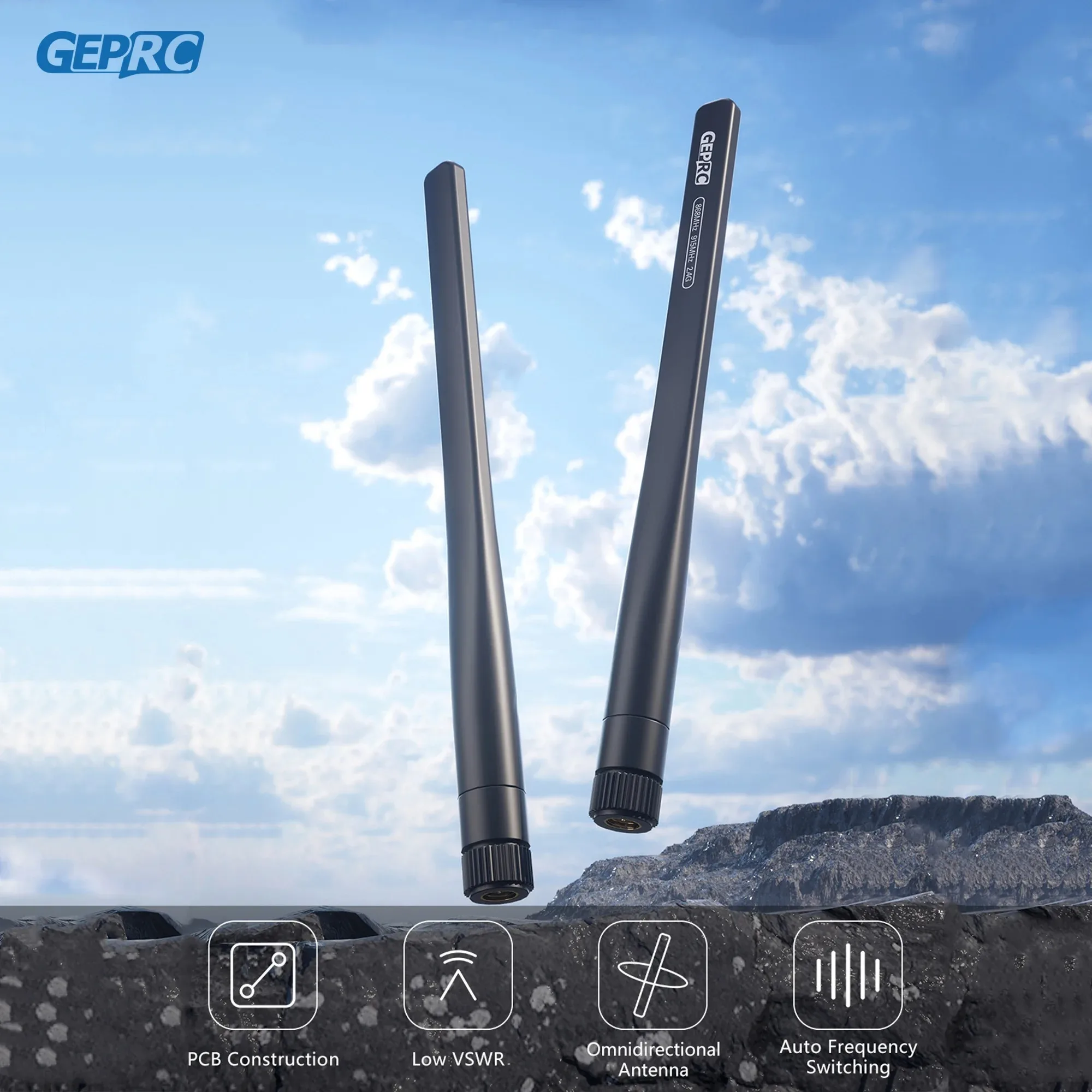 GEPRC 868MHz 915MHz Tri-Band S - Drone Rc Frequency recension och pris