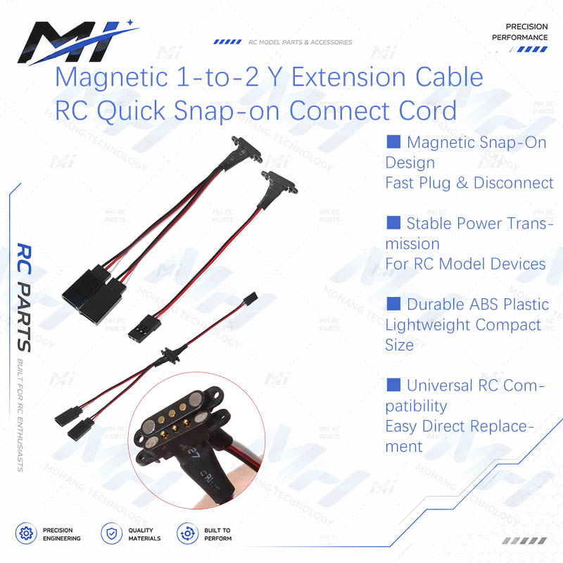 Magnetic 1-to-2 Y Extension Ca - Drone Rc Remote Control recension och pris