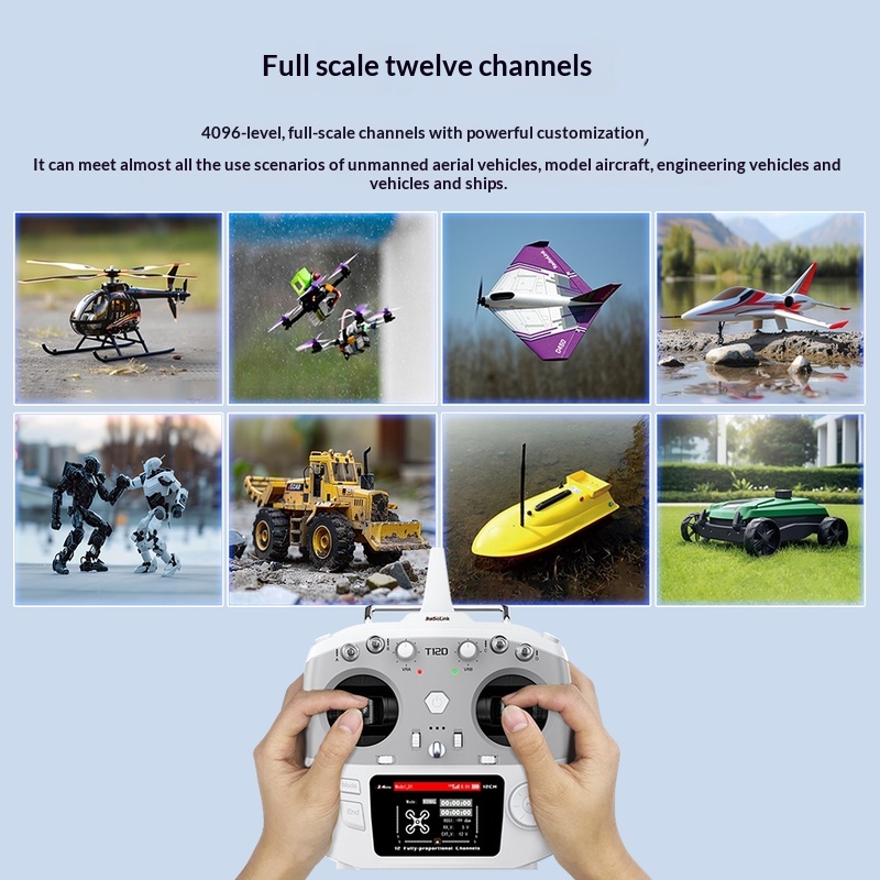 Radiolink T12D 12 Channel RC T - Drone Rc Frequency recension och pris