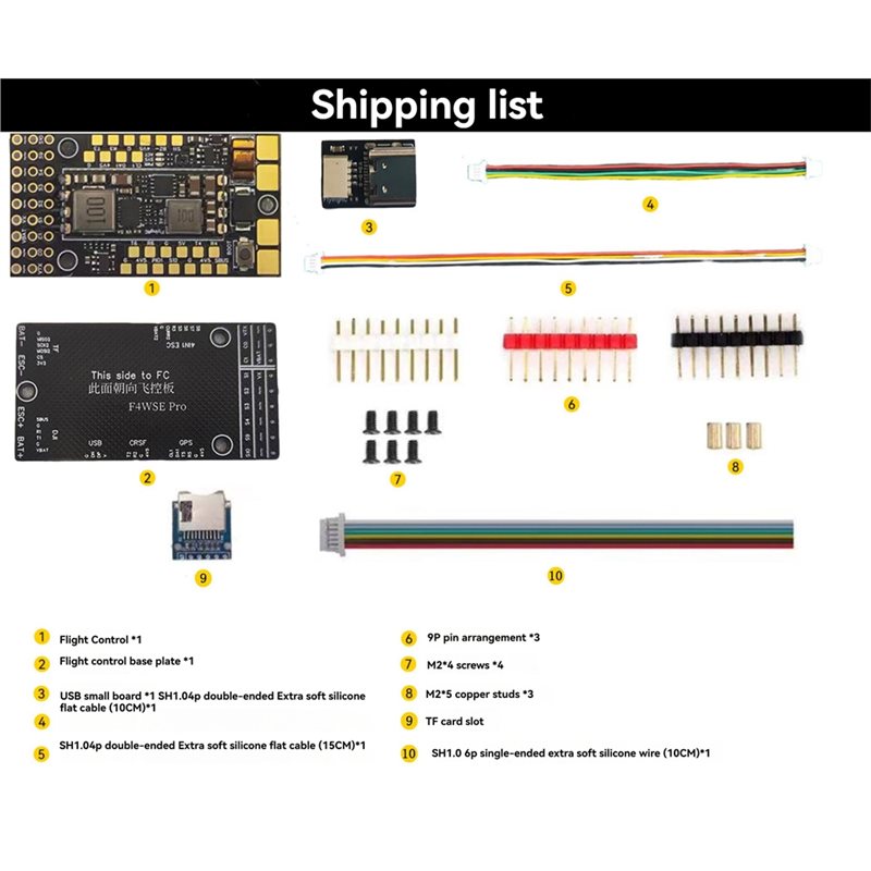 FEDI-F4WSE Pro F405 Fixed Wing - Betaflight Flight Controller recension och pris